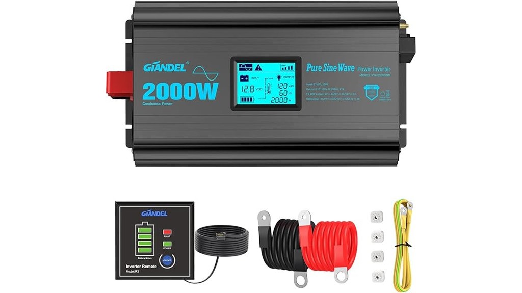 giandel 2000 watt inverter