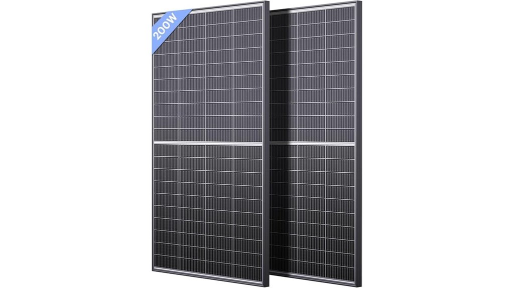 high efficiency solar panel review