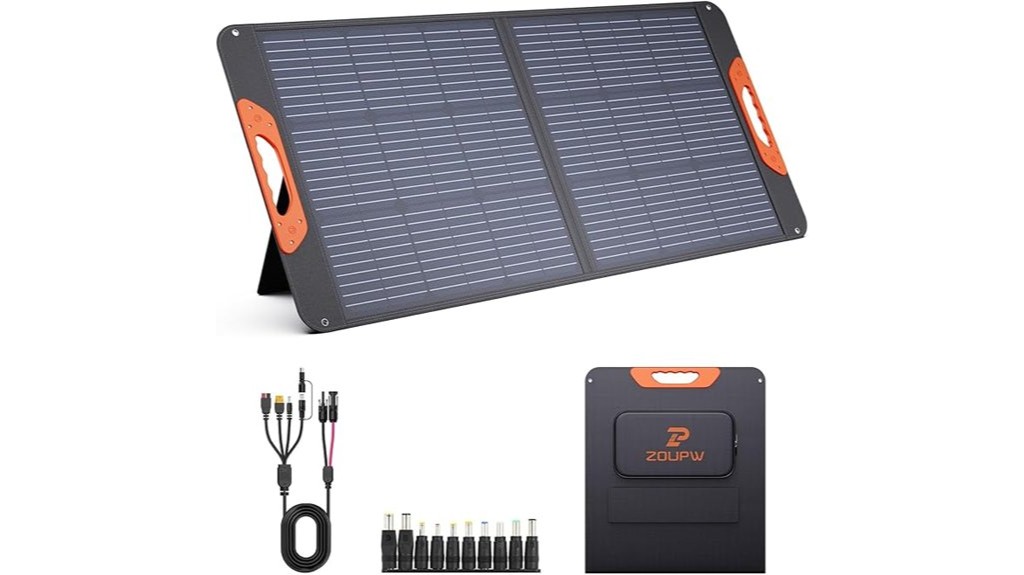 portable solar panel review