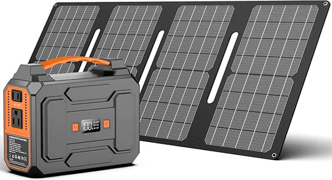 portable solar power solution