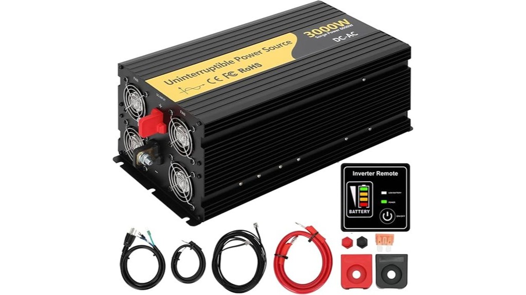 powerful sine wave inverter