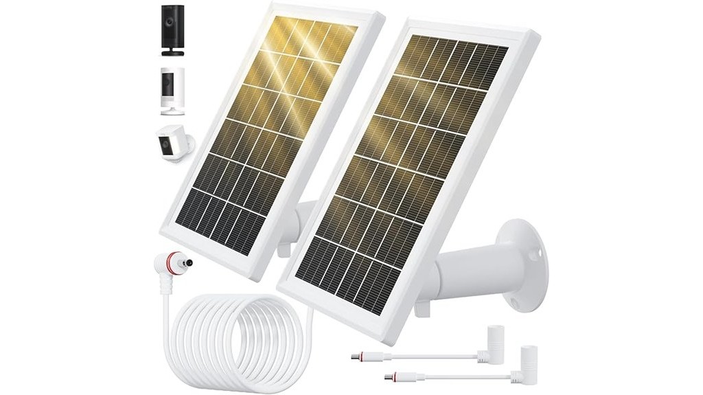 ring camera solar panel