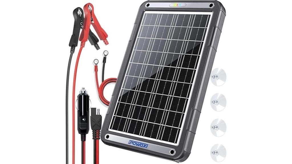 solar car battery charger