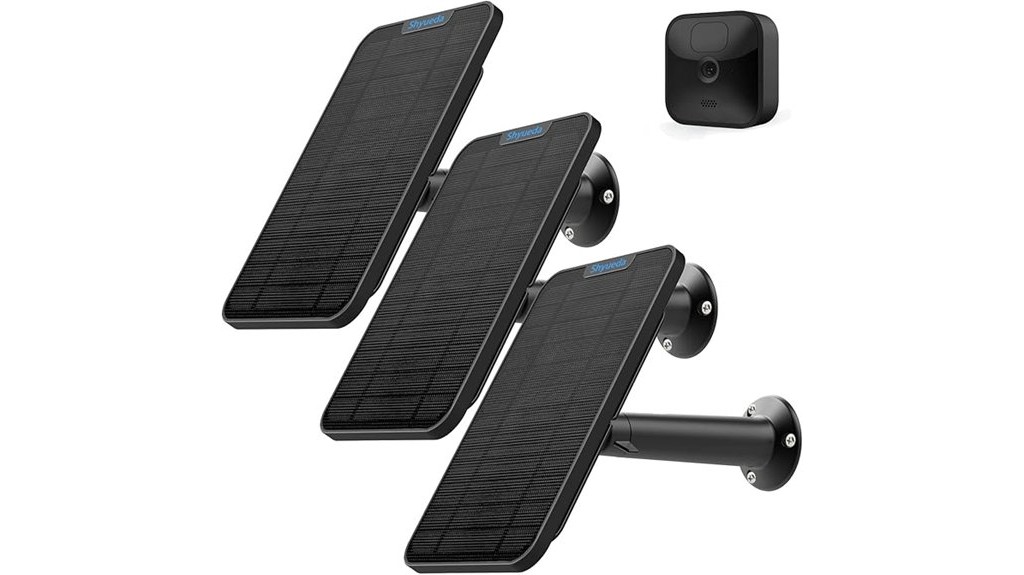 solar charging for blink