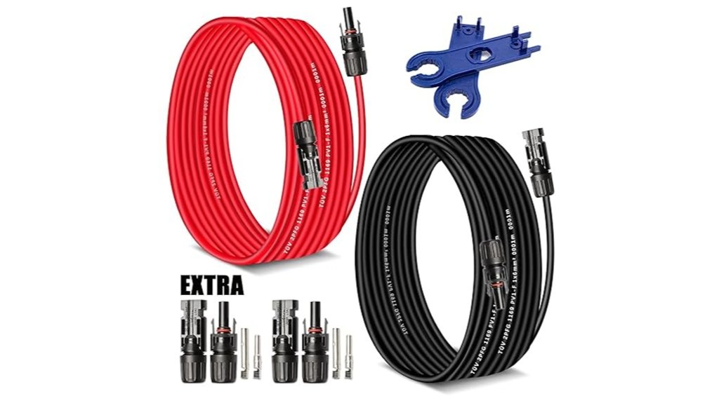 solar extension cable review