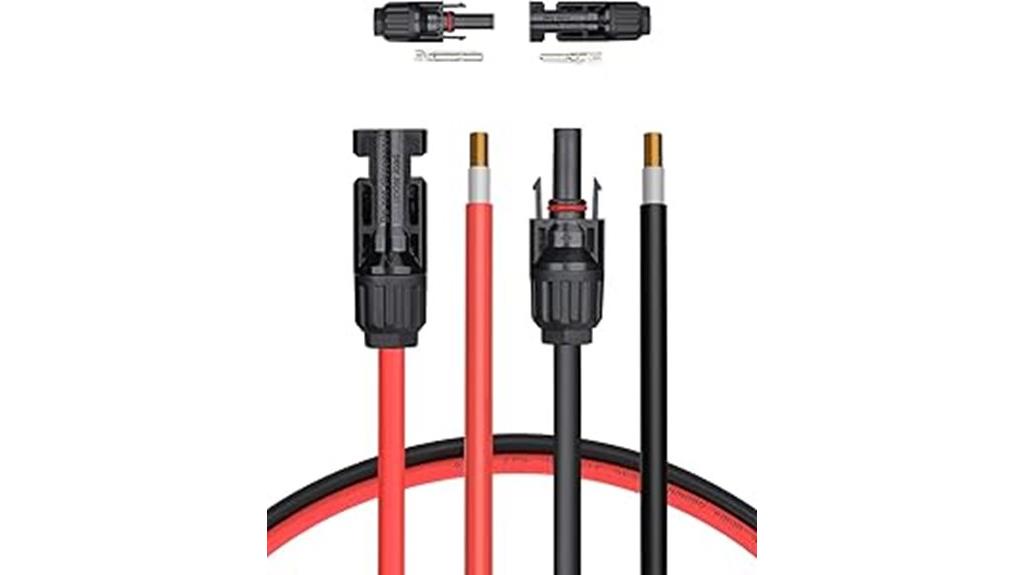 solar extension cable review