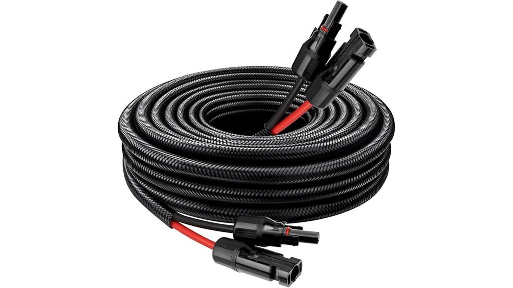 solar panel cable review