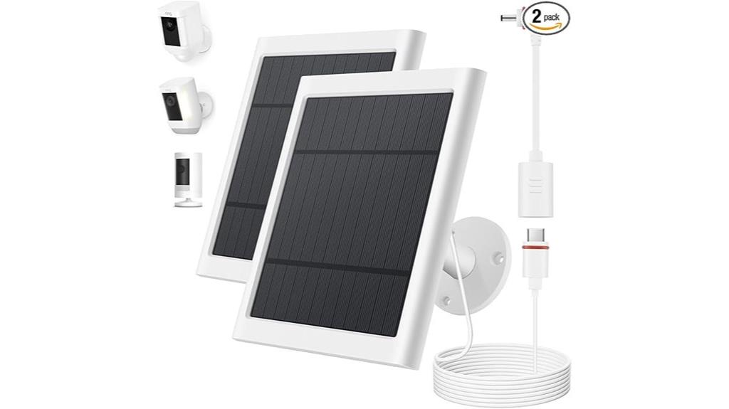 solar panel camera accessory