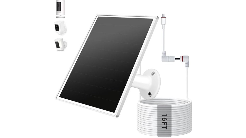 solar power for cameras
