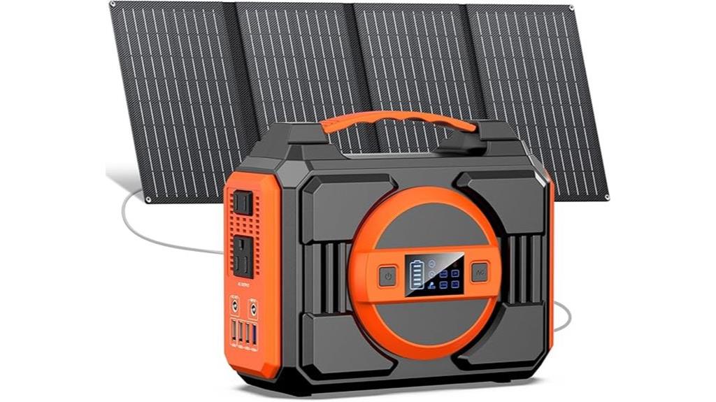 solar powered generator review