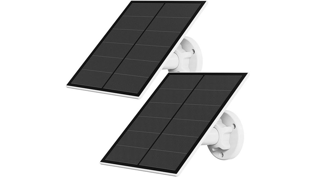 solar powered security camera solution