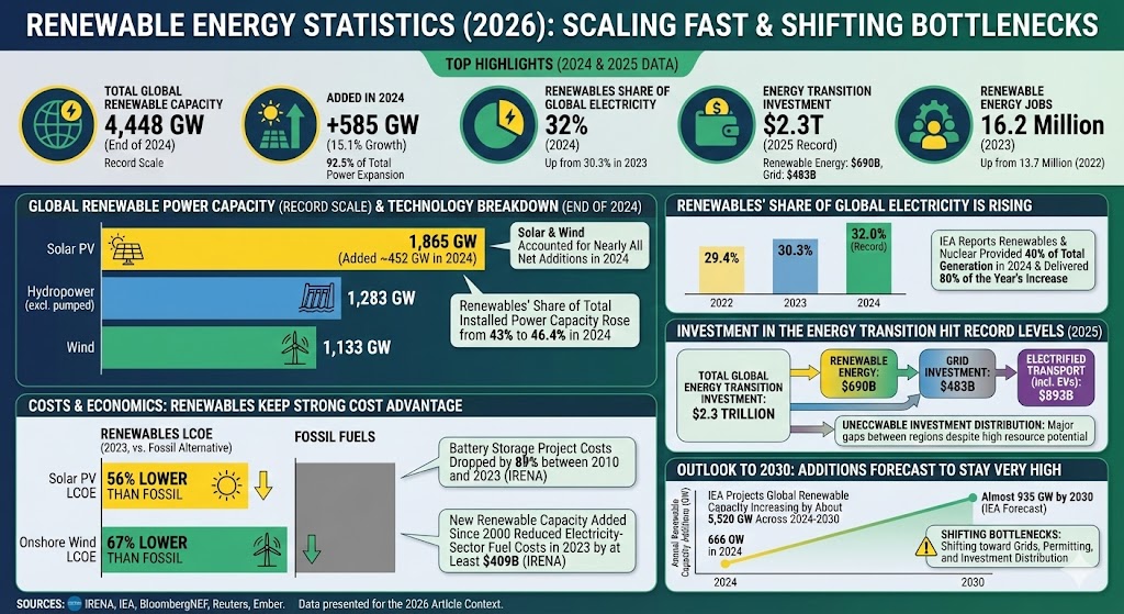 renewable energy statistics
